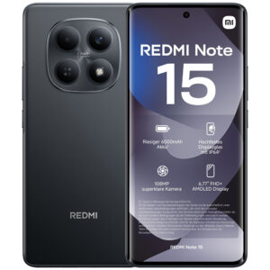 Celular Xiaomi Redmi Note 15 8GB de RAM / 512GB / Pantalla 6.77" / Dual SIM LTE-Negro (Global)