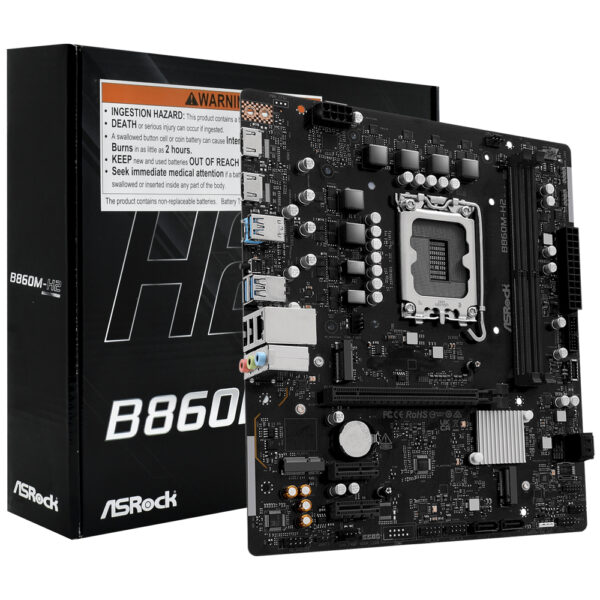 Placa Madre ASROCK B860M-H2 Socket LGA 1851 DDR5