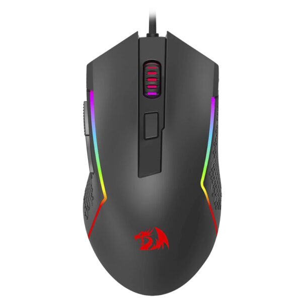 Mouse Gamer Redragon M616-RGB Trident Basic USB / RGB-Negro