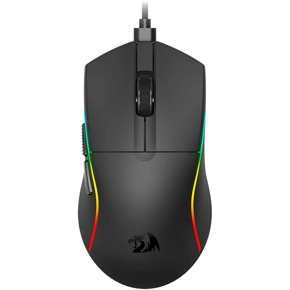 Mouse Gamer Redragon M816-RGB Deicide USB / RGB-Negro