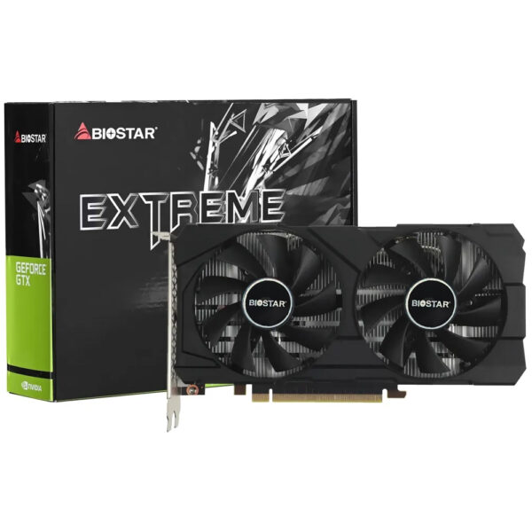 Tarjeta Gráfica BIOSTAR Extreme Gaming 6 GB GeForce GTX 1660 SUPER GDDR6-VN1666TF69-TN1RA-BS2