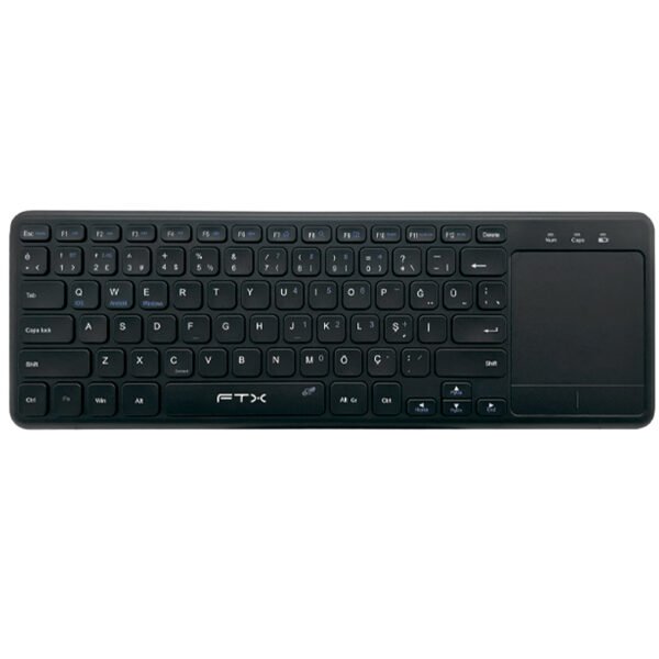 Teclado+touchpad Ftx B023 Bluetooth Portugués-Negro (106029)