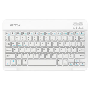Teclado Ftx B09 Bluetooth Español-Blanco (106227)