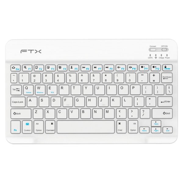 Teclado Ftx B09 Bluetooth Portugués-Blanco (106210)