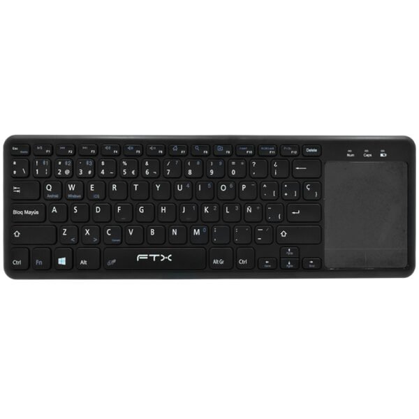 Teclado+touchpad Ftx B023 Bluetooth Español-Negro (106012)