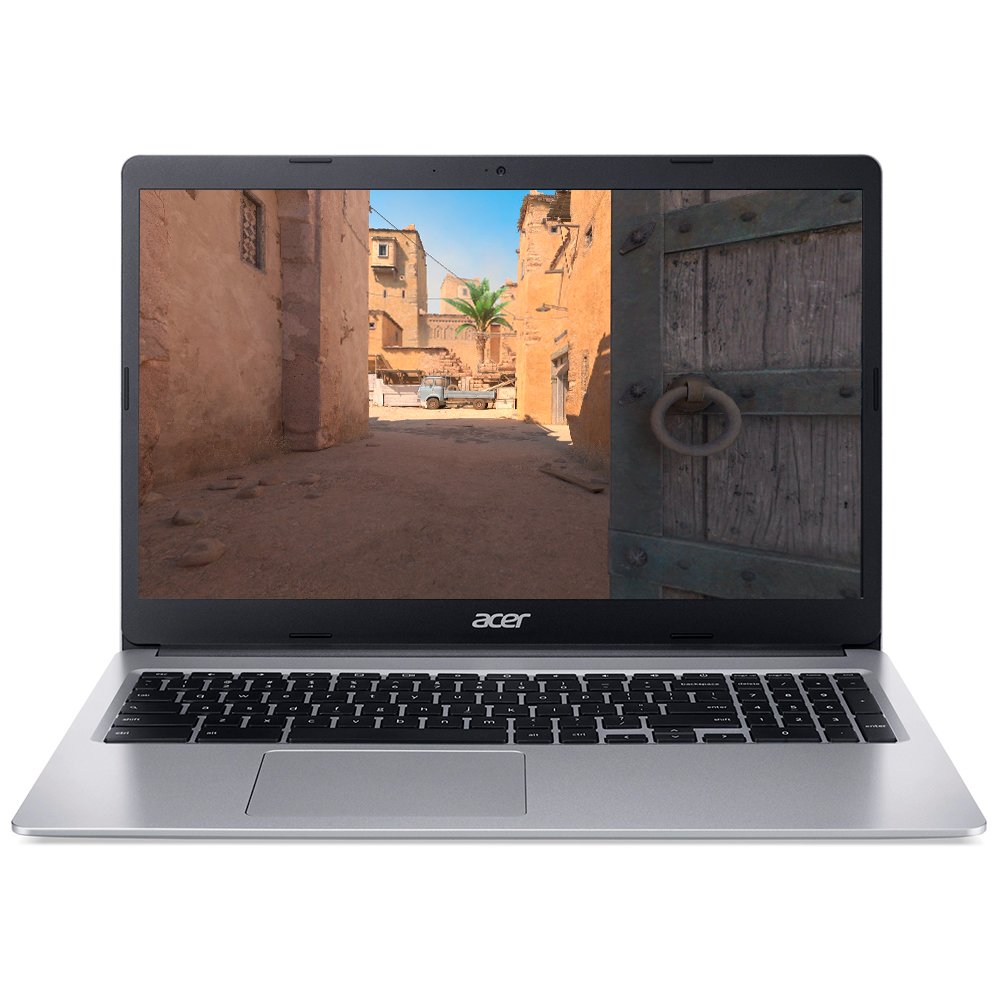 Notebook Acer Chromebook 315 CB315-4H-C7A1 Intel Celeron N4500 Pantalla Full HD 15.6″ 4GB RAM 64GB EMMC Chromeos – Pure Plata (Inglés) (Nx.Jhmaa.001)