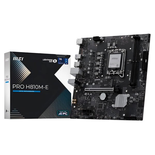 Placa Madre MSI Pro H810M-E Socket LGA 1851 DDR5