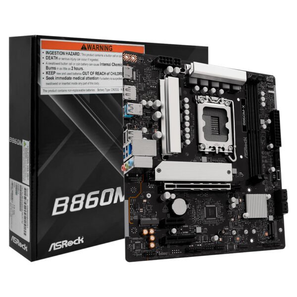 Placa Madre ASROCK B860M-X Socket LGA 1851 DDR5