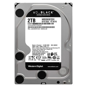 HDD Western Digital 2 TB WD Black 3.5" SATA 3 7200RPM - WD2003FZEX