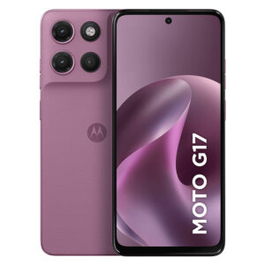 Celular Motorola G17 XT2623-1 4GB de RAM / 256GB / Pantalla 6.72" / Dual SIM LTE-Pantone Bordeaux Rosa