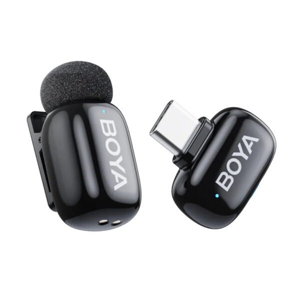 Micrófono Boya MINI-17 1Tx 1Rx Inalámbrico USB-C-Negro