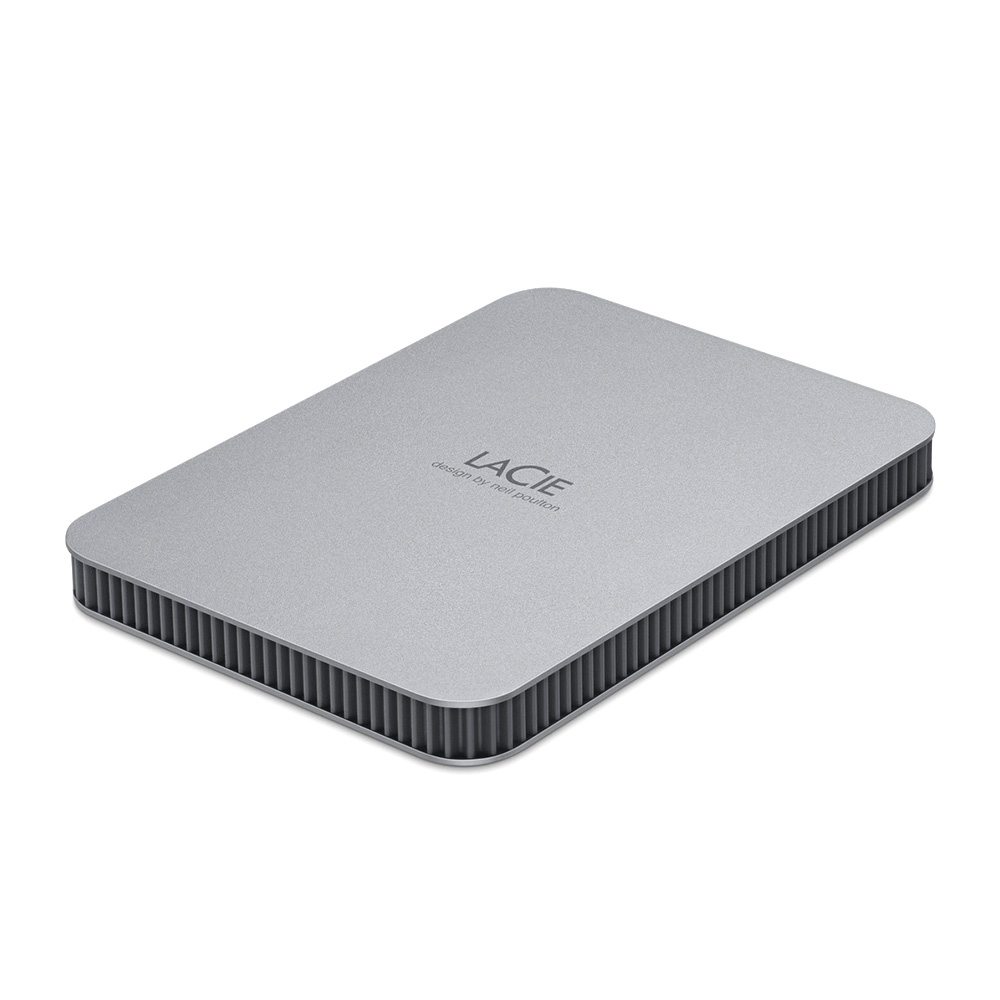 HDD Ext. 2 TB LaCie Mobile Drive Secure 2.5" Type - C 3.2 Gris - STLR2000400 130 Mb/S