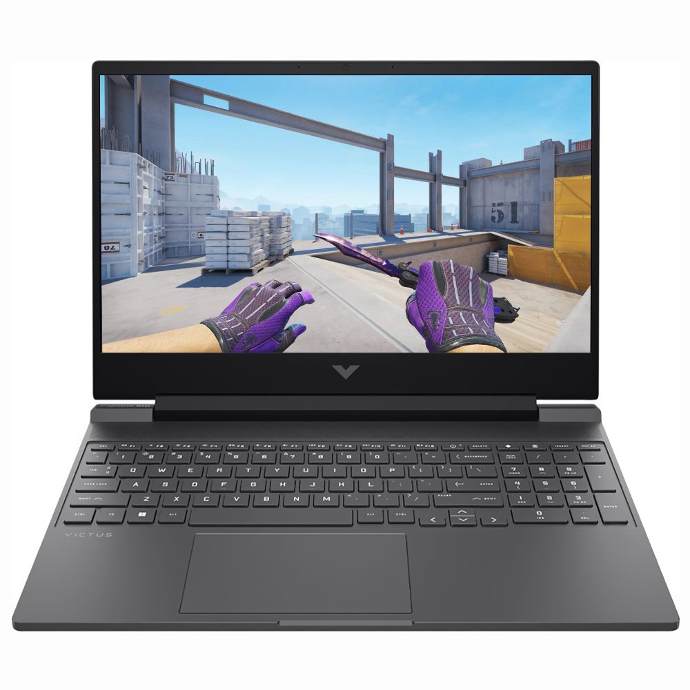 Notebook Gamer HP Victus 15-FA2104TX Intel Core I7 13620H Pantalla Full HD 15.6″ 16GB RAM 512GB SSD GeForce RTX4050 6GB Windows 11 Home – Negro (Inglés)
