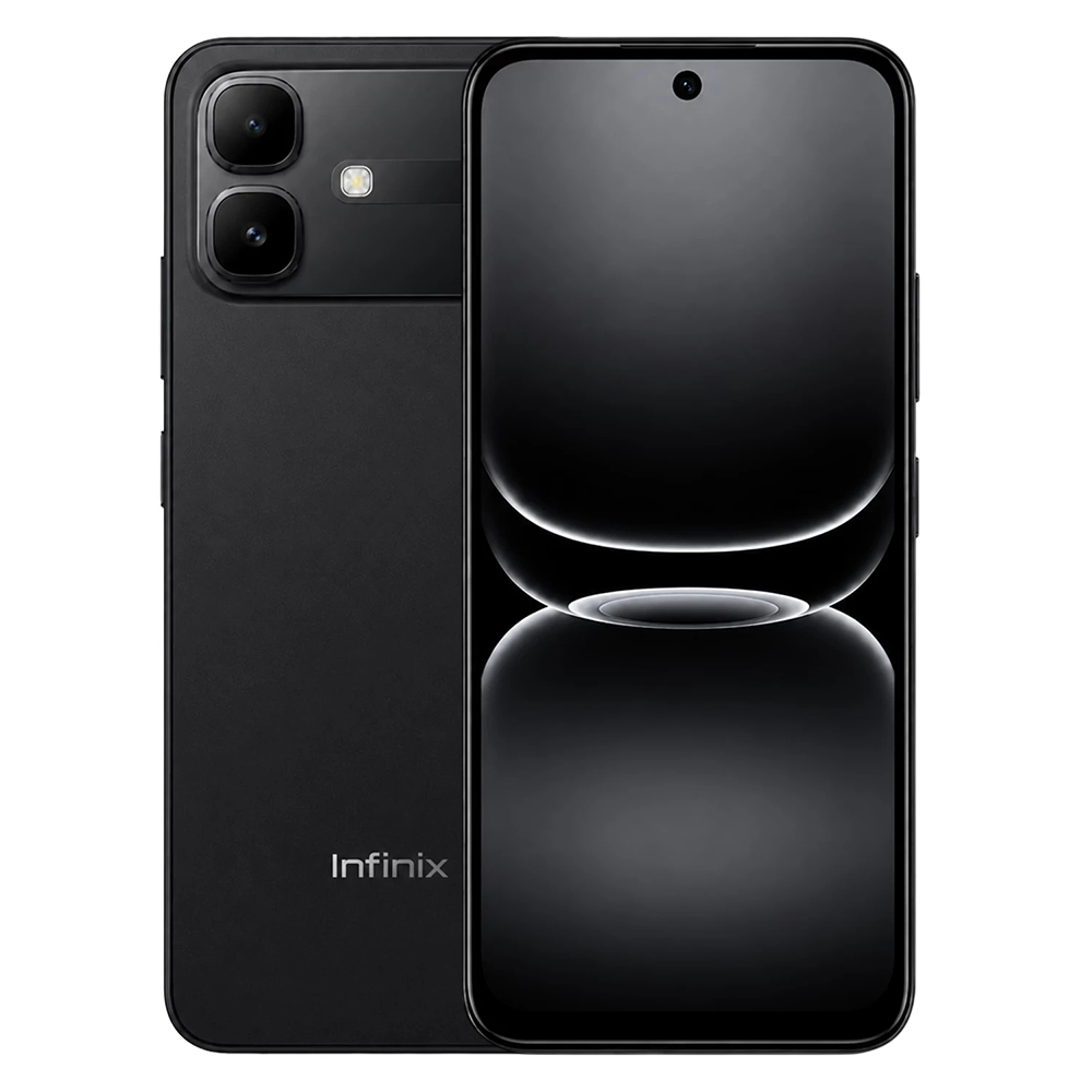 Celular Infinix Smart 20 X6840 4GB de RAM / 128GB / Pantalla 6.78" / Dual SIM LTE-Shadow Negro