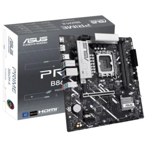 Placa Madre S1851 ASUS Prime B860M-K M.2 DDR5 Dp HDMI PS2 USB3.2 Glan Som 90MB1JT0-MVAAY0
