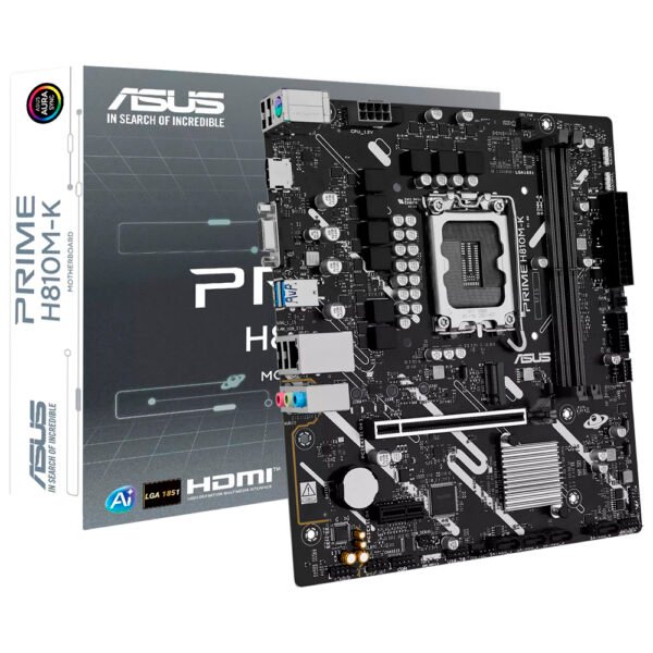 Placa Madre ASUS Prime H810M-K Socket LGA 1851 DDR5