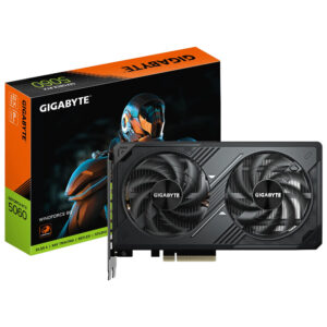 Tarjeta Gráfica GIGABYTE Windforce Max OC 8 GB GeForce RTX 5060 GDDR7 - Gv - N5060WF2MAX OC - 8GD