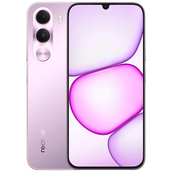 Celular Realme C100I RMX5377 NFC 4GB de RAM / 128GB / Pantalla 6.8" / Dual SIM LTE-Dawn Morado (Anatel)