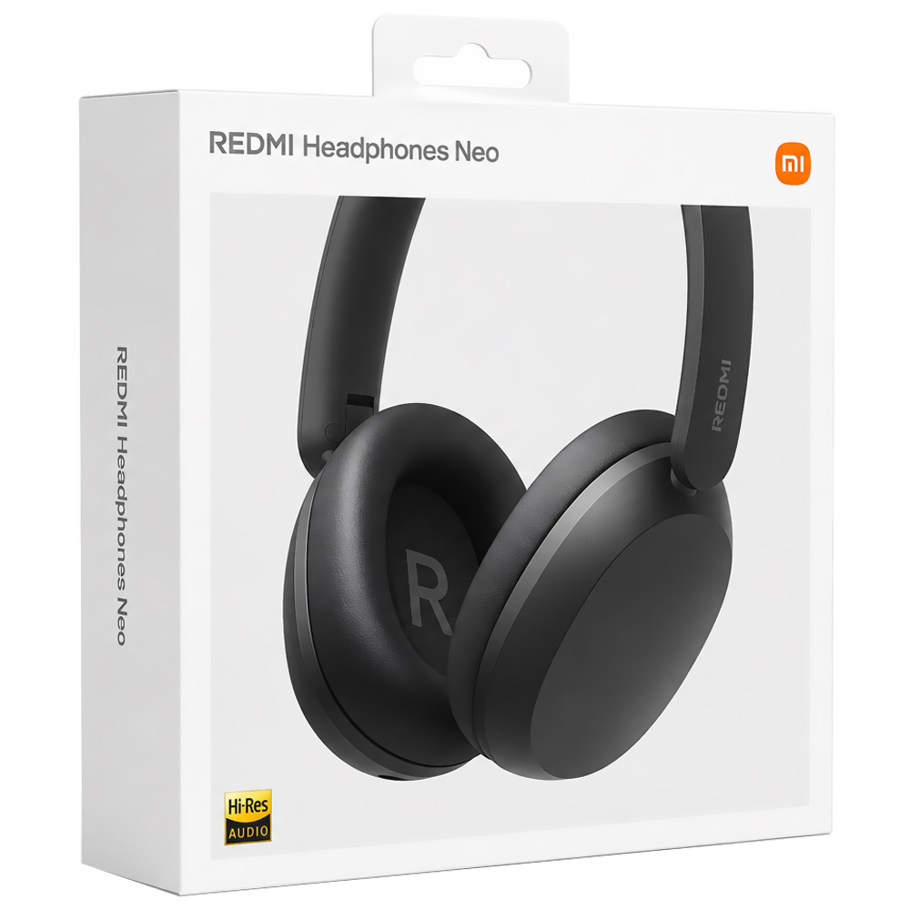 Auricular Xiaomi Headphones Neo Bluetooth - Obsidian Negro (BHR08W5GL)