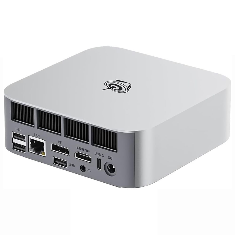 Mini PC BEELINK SER9 AMD RYZEN 7 H 255 3.3GHZ / 24GB LPDDR5X / 1TB SSD / DP / HDMI / Type - C / USB3.2 / Bt / WIFI6 / Lan / Audio / W11PRO Frost Plata