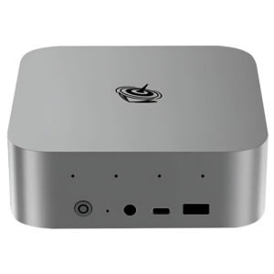 Mini PC BEELINK SER9 PRO AMD RYZEN 7 H 255 de 3.3GHZ / 24GB de RAM / 500GB SSD / WIN11PRO-SPACE Gris