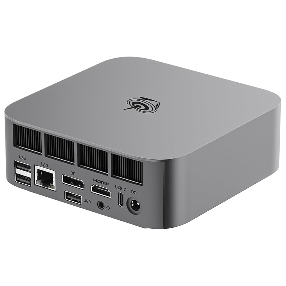 Mini PC BEELINK SER9 PRO AMD RYZEN 7 H 255 de 3.3GHZ / 24GB de RAM / 1TB SSD / WIN11PRO-SPACE Gris