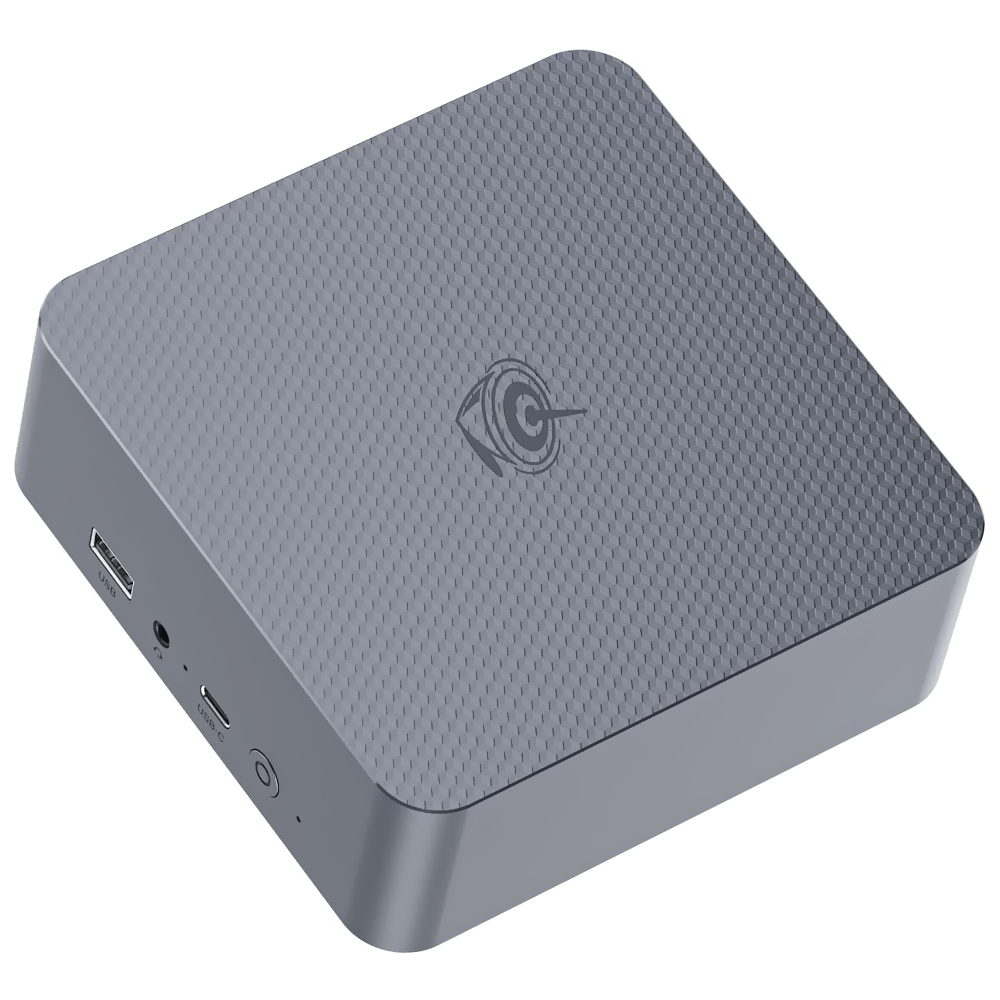 Mini PC BEELINK EQR5 AMD RYZEN 5 5500U de 2.1GHZ / 16GB de RAM / 480GB SSD / WIN11PRO-MILKY Gris
