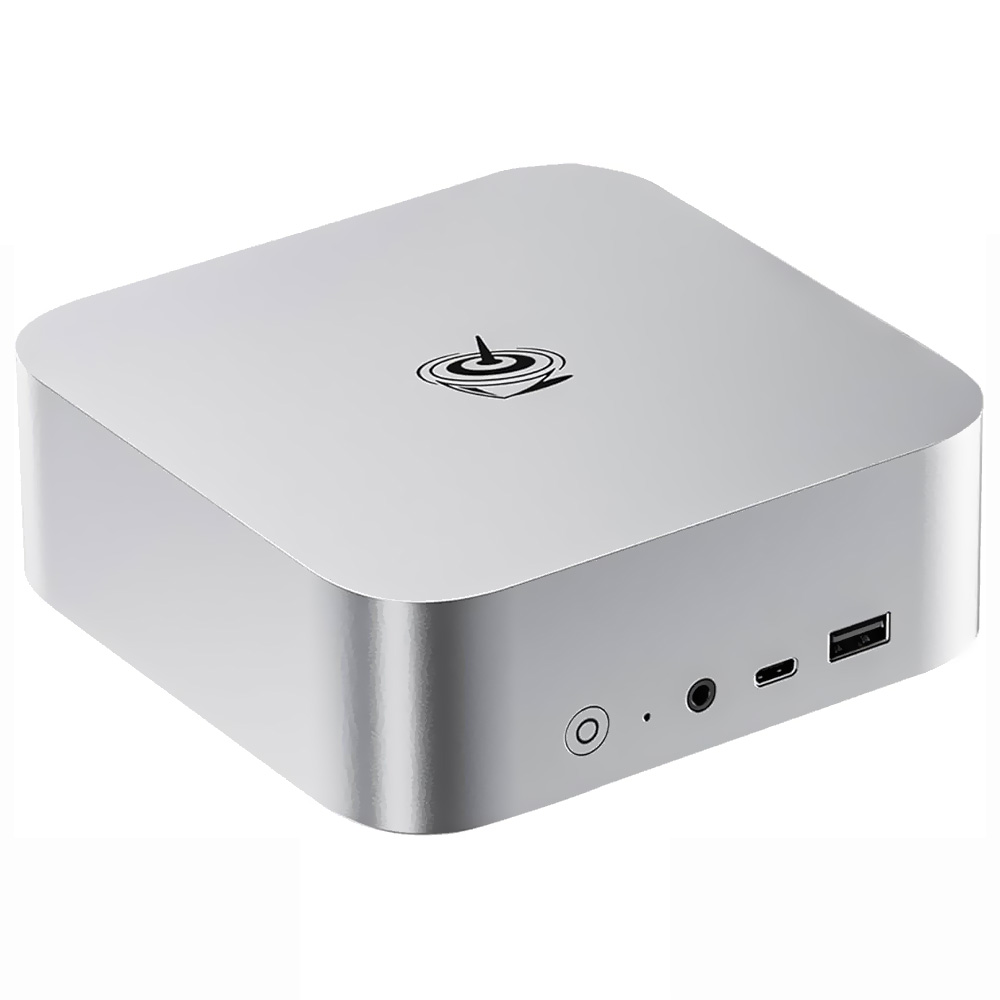 Mini PC BEELINK SER10 MAX AMD RYZEN 9 HX470 de 3.3GHZ / 32GB de RAM / 1TB SSD / WIN11PRO-FROST Plata