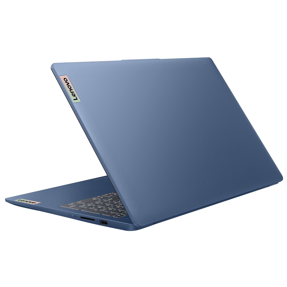Notebook Lenovo IdeaPad Slim 3 15AMN8 AMD Ryzen 5 40 Pantalla Full HD 15.6" 8GB RAM 512GB SSD Windows 11-ABYSS Azul (Inglés) (82XQ012HUS)