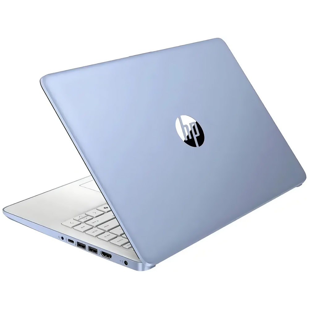 Notebook HP 14-DQ6102DX Intel Celeron N150 Pantalla HD 14.0" 4GB RAM 128GB Ufs W11-AZUL (Inglés)