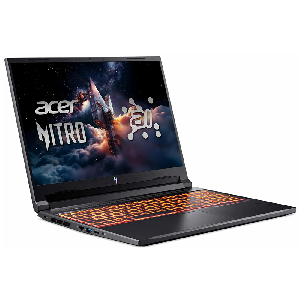 Notebook Gamer Acer Nitro V 16 ANV16-72-789X Intel Core 7 240H Pantalla WUXGA 16" 16GB RAM 512GB SSD Windows 11 GeForce RTX5050 8GB-OBSIDIANA Negro (Inglés)