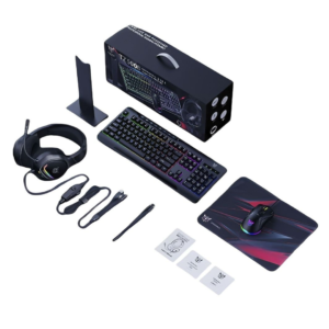 TEC/MOUSE/MOUSEPAD/FONE/SUPOR ONIKUMA TZ5008 RGB 5EN1 RGB BLACK