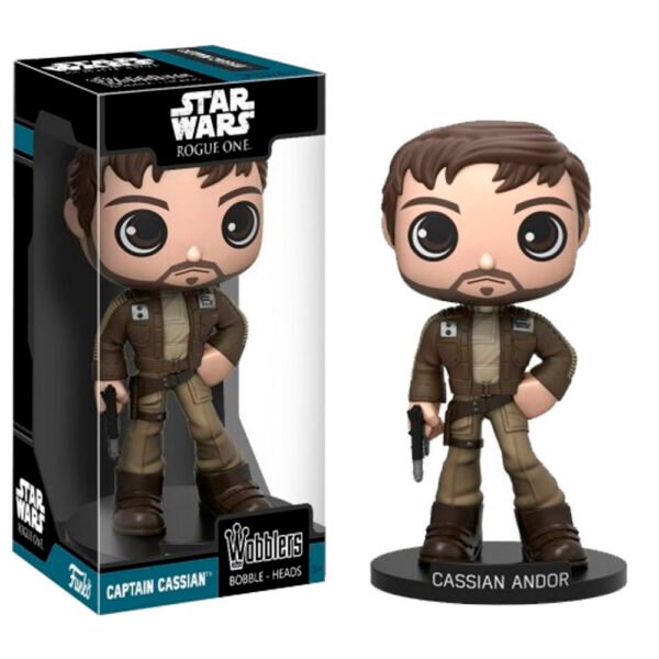 Figura Funko Wacky Wobbler Star Wars - Captain Cassian