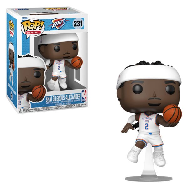 Funko Pop Basketball Nba Oklahoma City - Shai Gilgeous-alexander 231