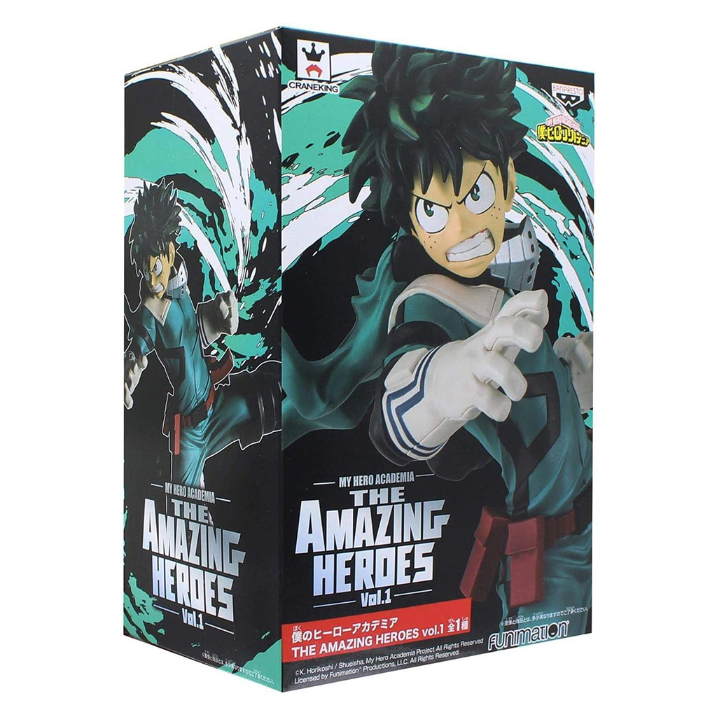 Figura Banpresto My Hero Academia The Amazing Heroes Vol.1 - Izuku Midoriya (19269)