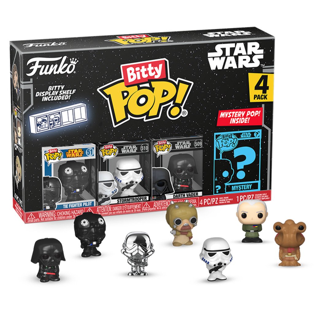 Funko Bitty Pop Star Wars – Darth Vader 4-PACK (71514)