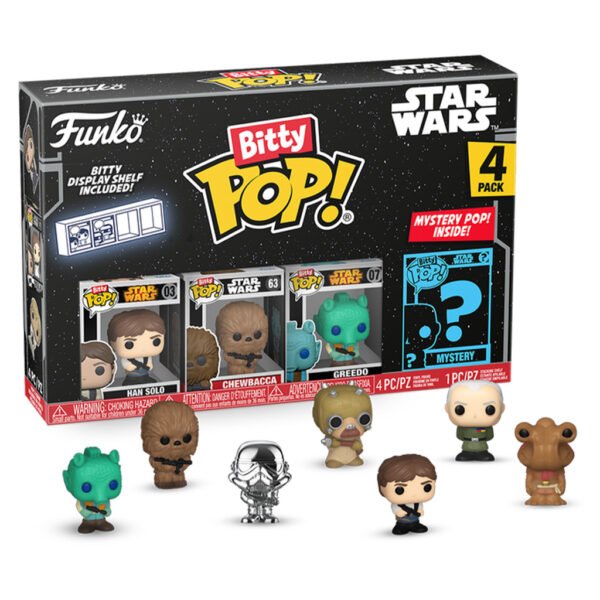 Funko Bitty Pop Star Wars - Han Solo 4-PACK (71513)