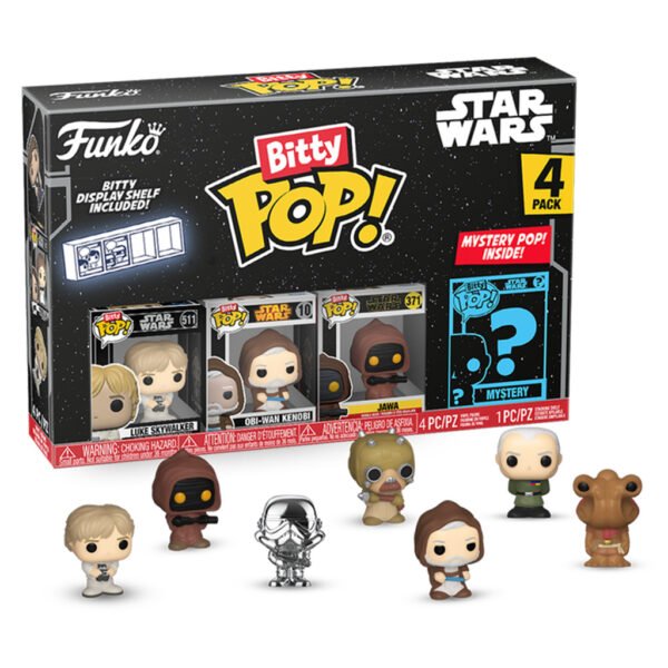 Funko Bitty Pop Star Wars - Luke Skywalker 4-PACK (71511)