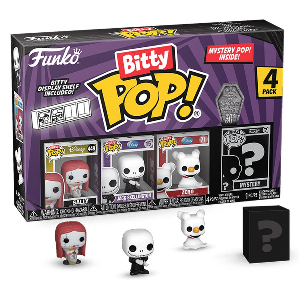 Funko Bitty Pop The Nightmare Before Christmas 4-PACK-SALLY (73021)