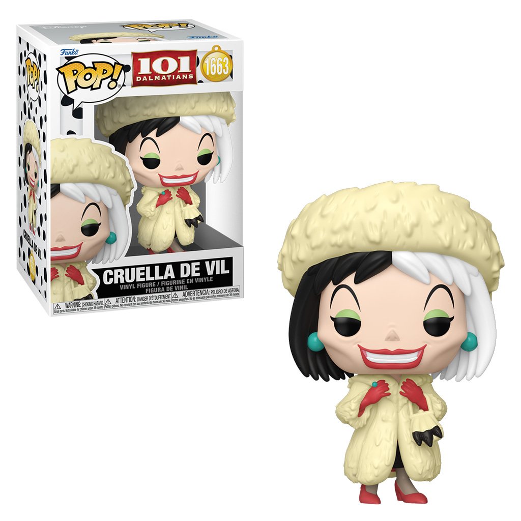 Funko Pop 101 Dalmatians – Cruella de Vil 1663