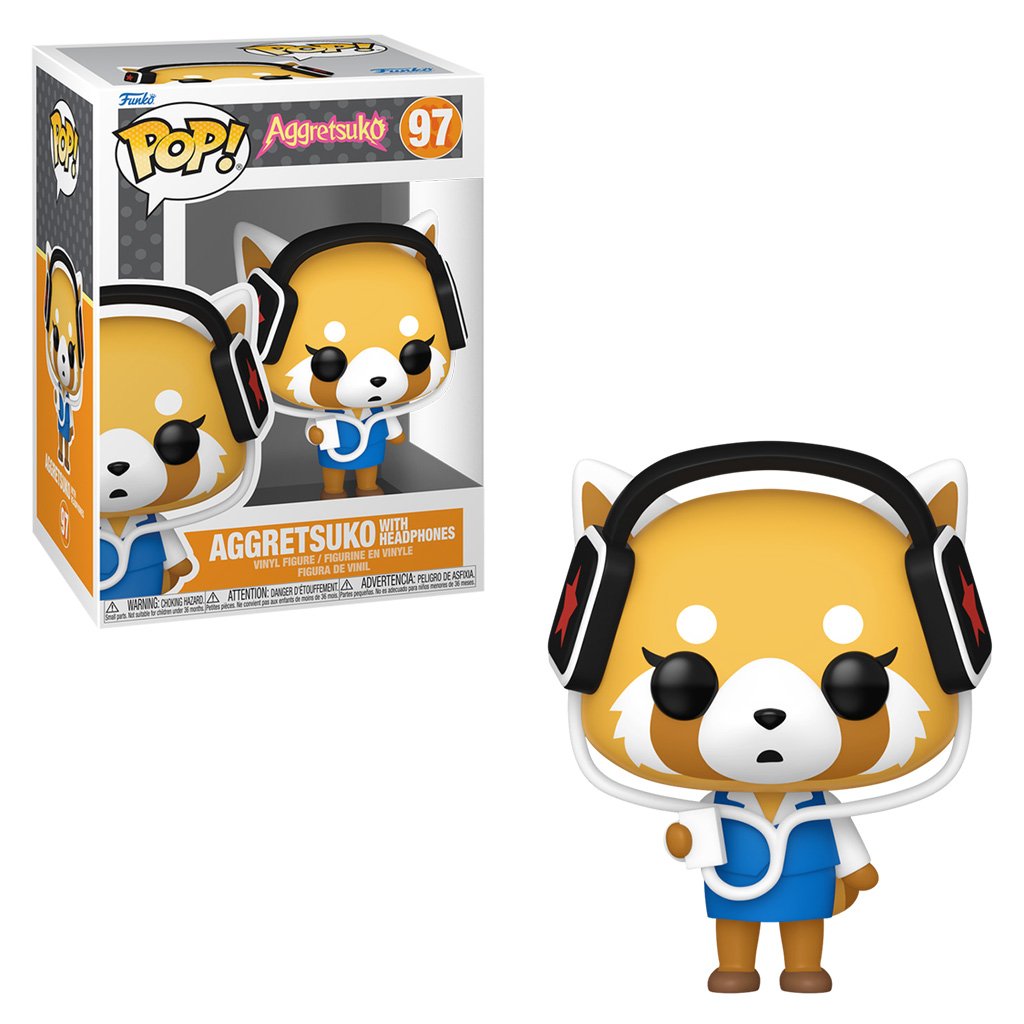 Funko Pop Aggretsuko – Aggretsuko With Headphones 97