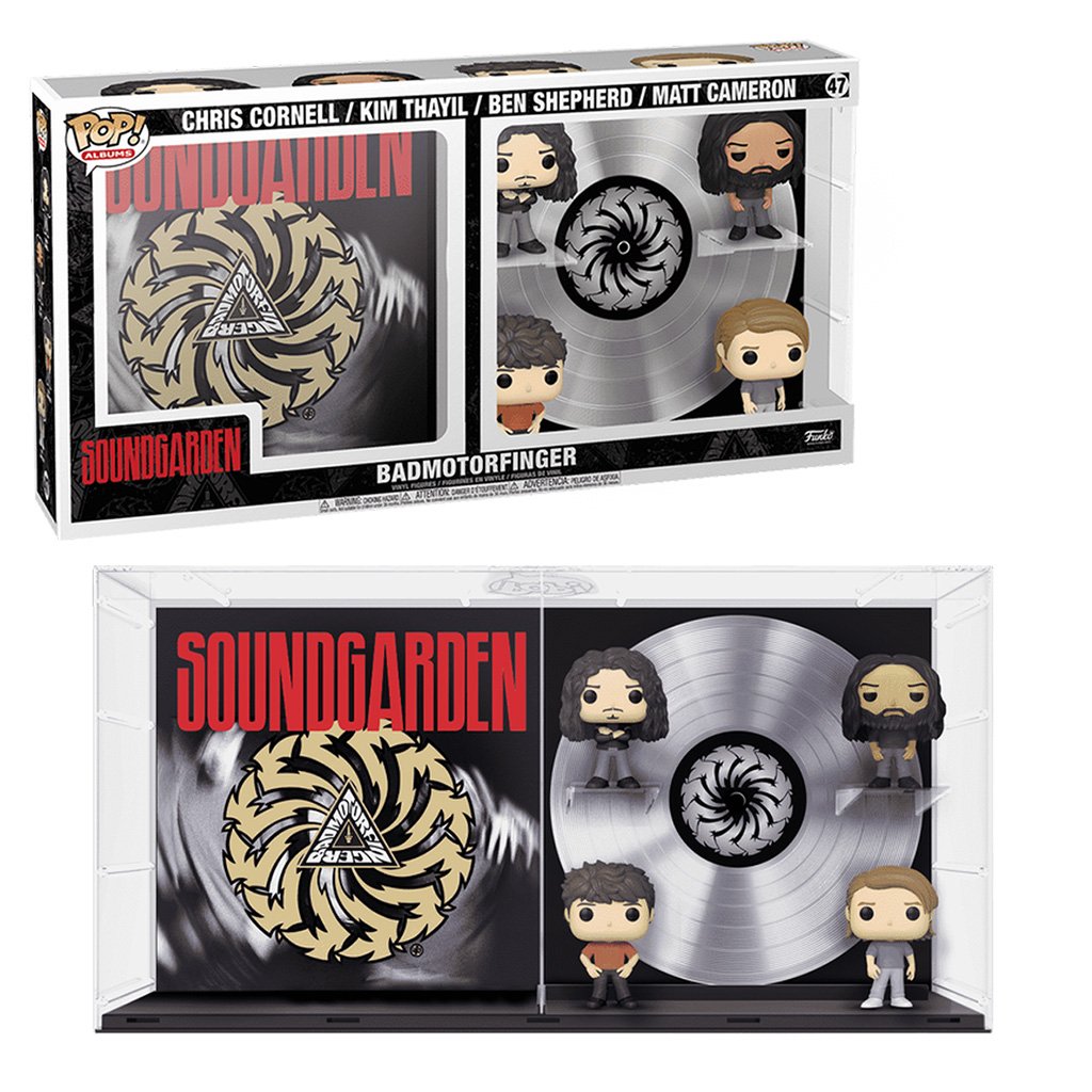 Funko Pop Albums Soundgarden: Badmotorfinger – Chris Cornell / Kim Thayil / Ben Shepherd / Matt Cameron (70825)