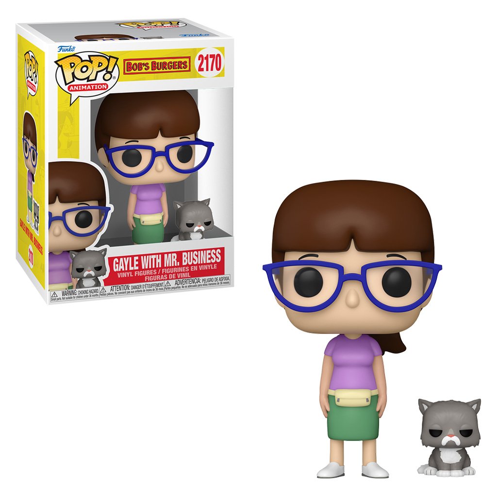 Funko Pop Animation Bob’s Burgers – Gayle With Mr. Business 2170