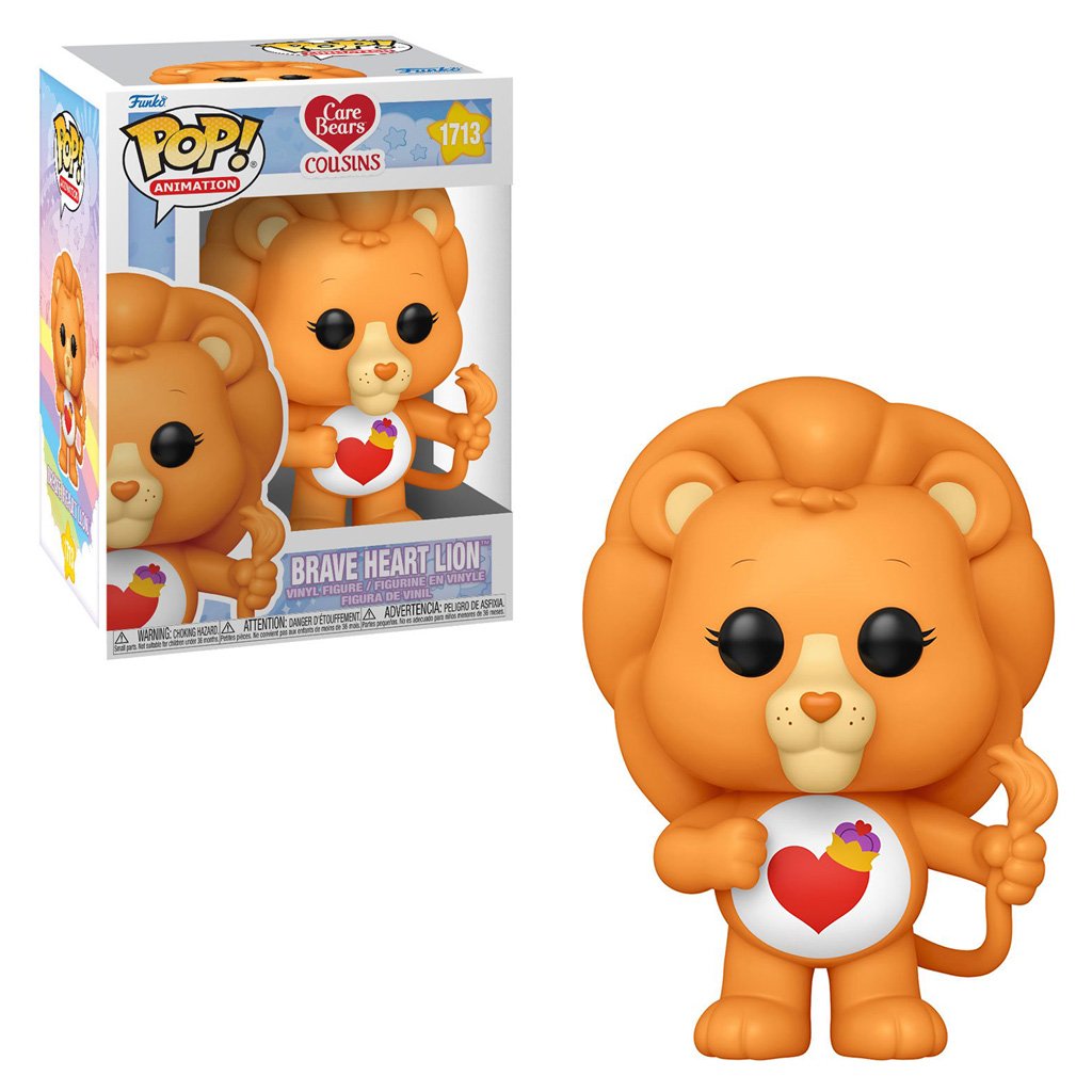 Funko Pop Animation Care Bears Cousins – Brave Heart Lion 1713