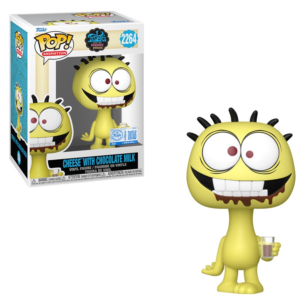 Funko Pop Animation Foster’s Home For Imaginary Friends Exclusive – Cheese With Chocolate Milk 2264
