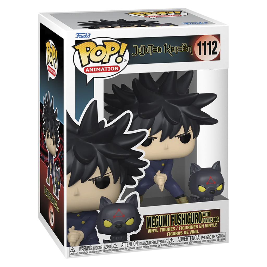 Funko Pop Animation - Jujutsu Kaisen - Megumi Fushiguro With Divine Dog 1112