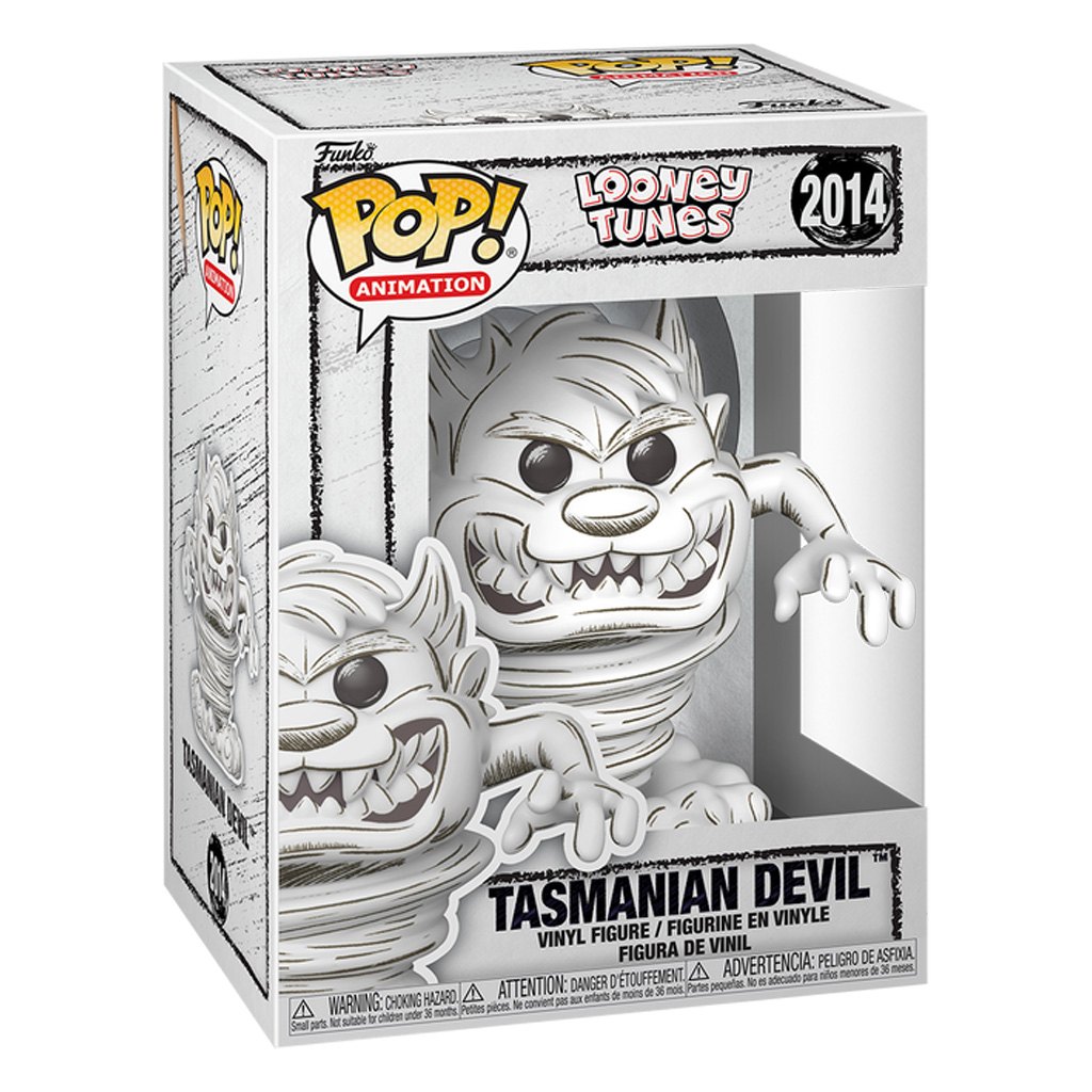 Funko Pop Animation Looney Tunes - Tasmanian Devil 2014 (sketched)