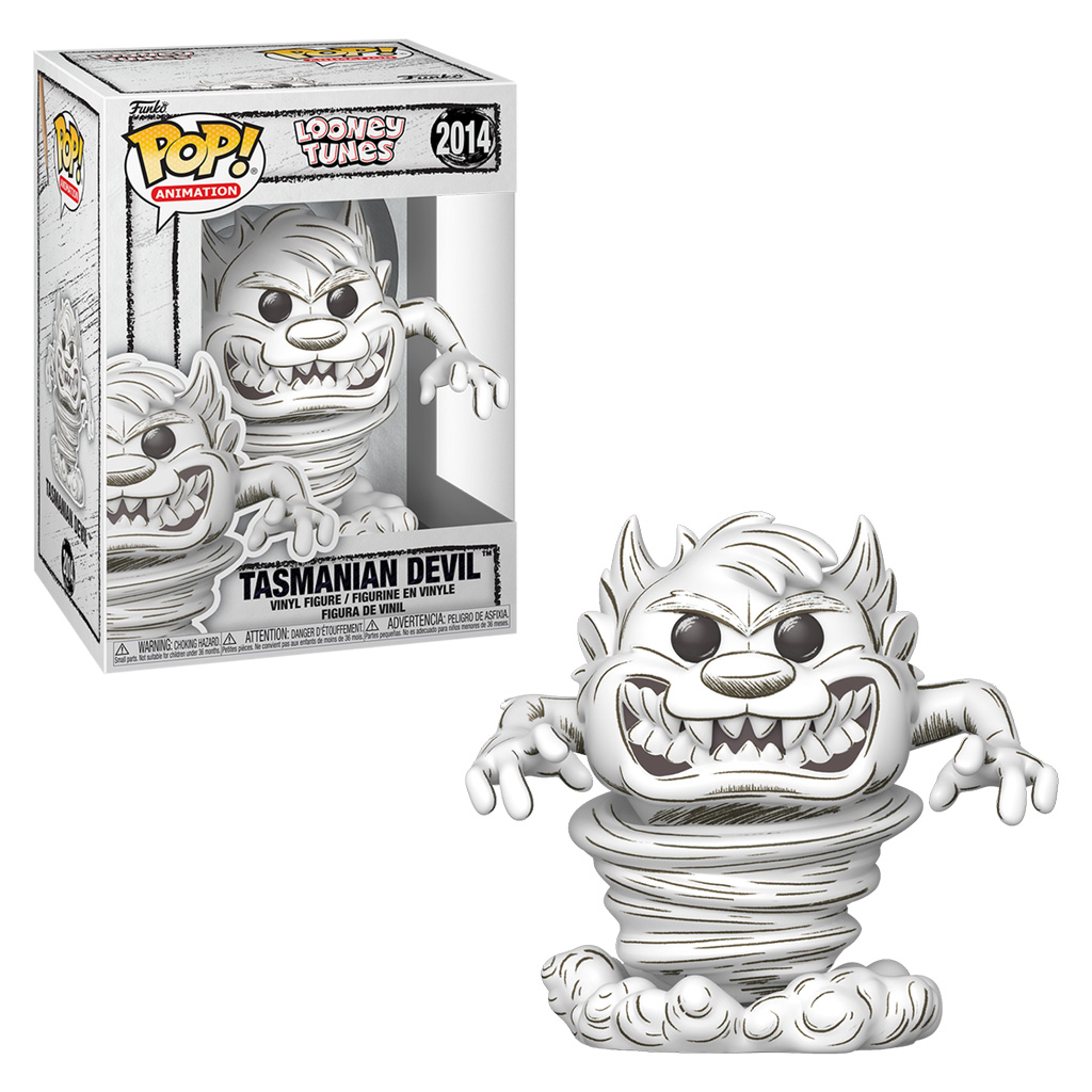 Funko Pop Animation Looney Tunes - Tasmanian Devil 2014 (sketched)