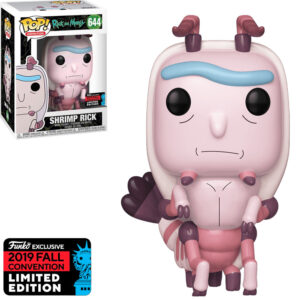 Funko Pop Animation Rick And Morty Exclusive Nycc 2019 - Shrimp Rick 644