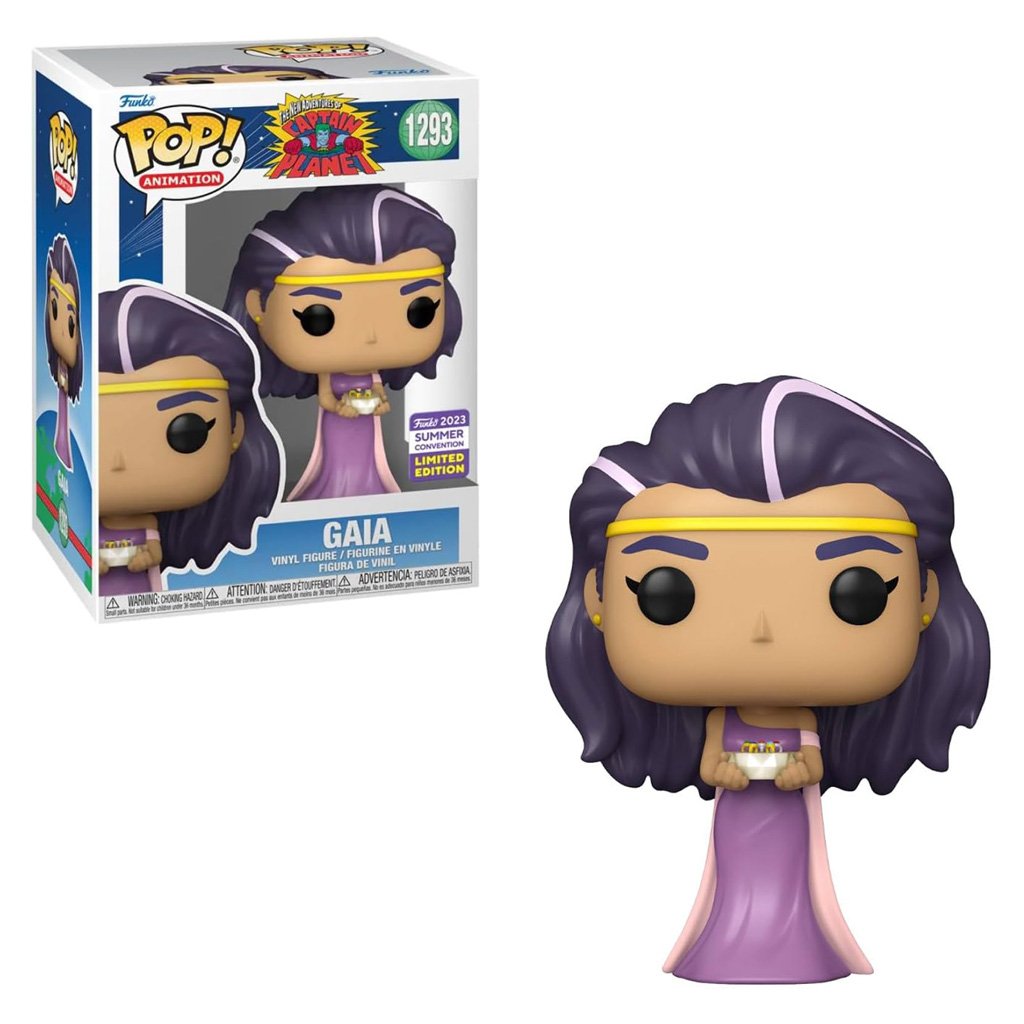 Funko Pop Animation The New Adventures Of Captain Planet San Dieco Comic Con 2023-GAIA 1293